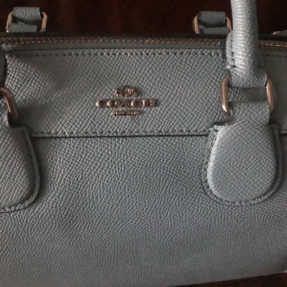 Sky Blue Mini Bennett Handbag - Picture 3 of 6